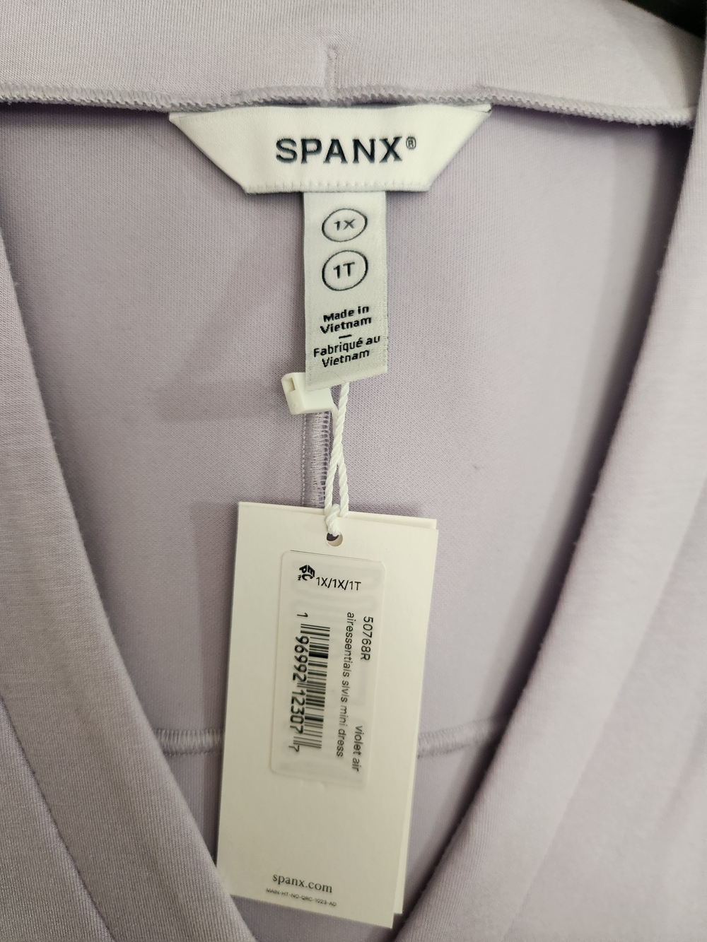 SPANX Violet Air Aairessentials Sleeveless Mini Dress - Picture 3 of 4
